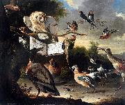 Melchior de Hondecoeter, Das Vogelkonzert